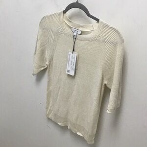 B. Young Women's Ivory Knit Sweater